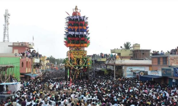 ಸಂಭ್ರಮದ ತಿಪ್ಪೇರುದ್ರಸ್ವಾಮಿ ರಥೋತ್ಸವ