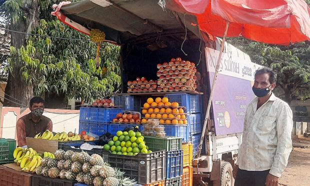 The life of street side traders is insurmountable