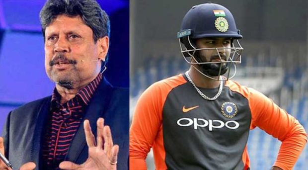 kapil dev gave advice to Rishabh Pant