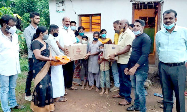 ಪೋಷಕರಿಲ್ಲದ ಮಕ್ಕಳ ಕುಟುಂಬಕ್ಕೆ ನೆರವು 