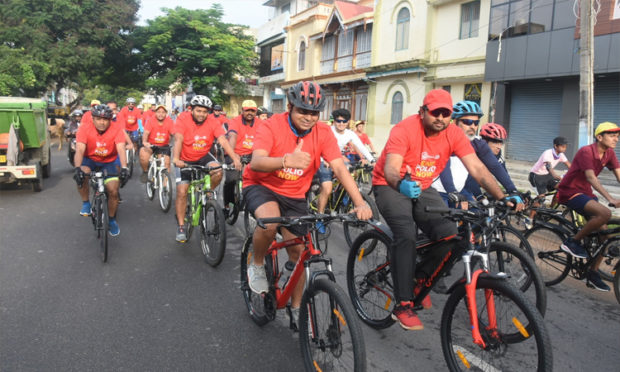 Cycle Jatha for World Folio Day