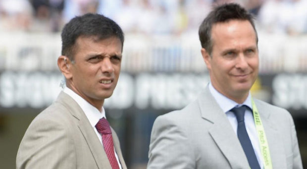 michael vaughan on rahul dravid