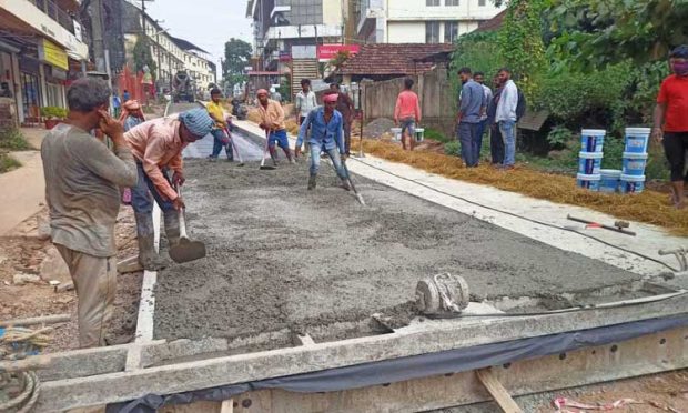 ಬೆಸೆಂಟ್‌ ಜಂಕ್ಷನ್‌- ಕಲಾಕುಂಜ ಕಾಂಕ್ರೀಟ್‌ ಕಾಮಗಾರಿ ಆರಂಭ: ದಿನ ವಾಹನ ಸಂಚಾರ ನಿರ್ಬಂಧ