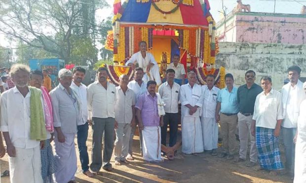 ಕೊರಟಗೆರೆ: ವಿಜೃಂಭಣೆಯಿಂದ ನಡೆದ ಕೋಲಾಟ ಮಾರಮ್ಮ ದೇವಿಯ ಜಾತ್ರಾ ಮಹೋತ್ಸವ