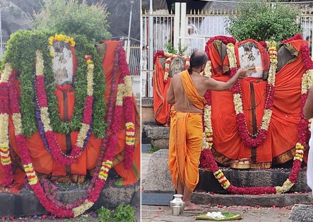 ನವ ವೃಂದಾವನದಲ್ಲಿ ಉತ್ತರಾದಿ ಮಠದಿಂದ ಪದ್ಮನಾಭ ತೀರ್ಥರ ಪೂರ್ವಾರಾಧನೆ