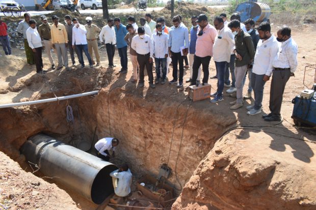 ಕುಡಿವ ನೀರಿನ ಸಮಸ್ಯೆ ಶೀಘ್ರ ಇತ್ಯರ್ಥ : ಸಮರೋಪಾದಿಯಲ್ಲಿ ನಡೆಯುವ ಕೆಲಸಕ್ಕೆ ಮೆಚ್ಚುಗೆ