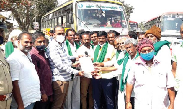 ಬೆಂಬಲ ಬೆಲೆಗೆ ರಾಗಿ ಖರೀದಿ ಪುನಾರಂಭಿಸಿ