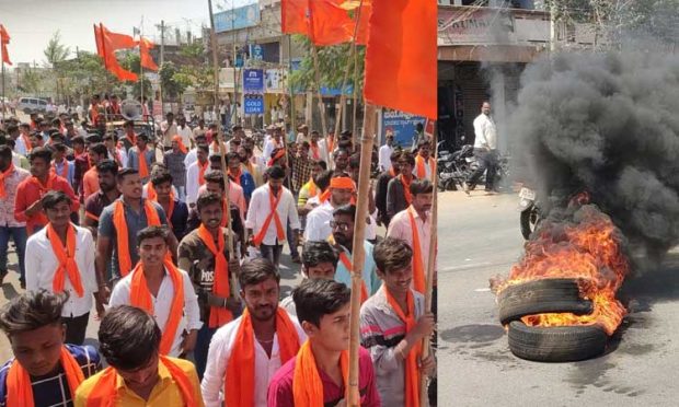 ಬಜರಂಗದಳ ಕಾರ್ಯಕರ್ತನ ಹತ್ಯೆ ಖಂಡಿಸಿ ಚಿಂಚೋಳಿಯಲ್ಲಿ ಭುಗಿಲೆದ್ದ ಆಕ್ರೋಶ