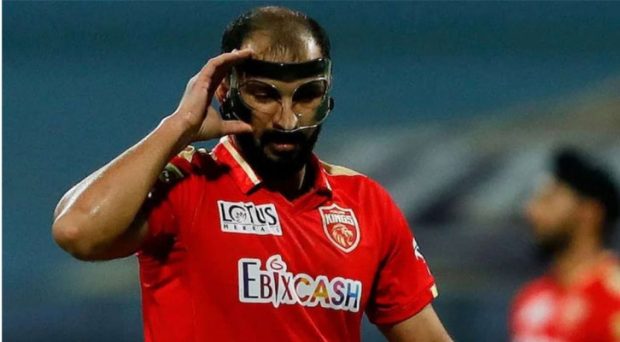 Why Rishi Dhawan was wearing a face shield