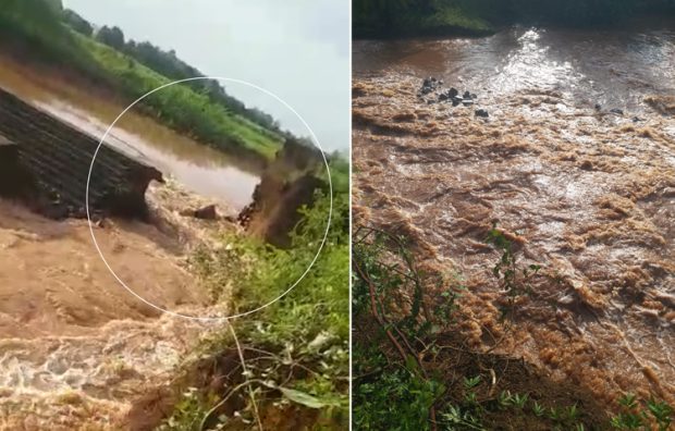 ಕಲಬುರಗಿ : ಶಾದಿಪುರ ಕೆರೆಯ ಕೋಡಿ ಒಡೆದು ಅಪಾರ ಪ್ರಮಾಣದ ಬೆಳೆ ನಾಶ