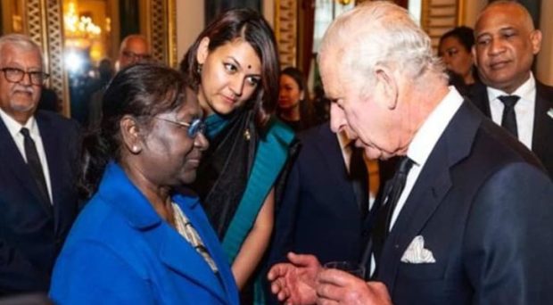 President Droupadi Murmu meets King Charles III