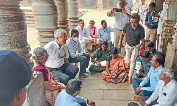 ಶ್ರೀಚನ್ನಕೇಶವ ದೇವಾಲಯಕ್ಕೆ ಯುನೆಸ್ಕೋ ತಂಡ ಭೇಟಿ