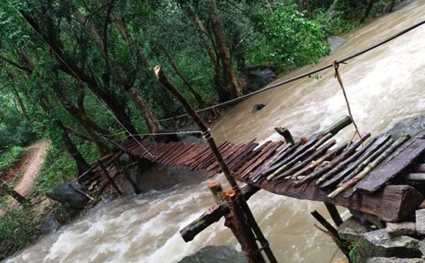 ಹಬ್ಬ ಮುಗಿಯುತ್ತಿದ್ದಂತೆ ಕಾಲು ಸಂಕ ಕಾಮಗಾರಿ