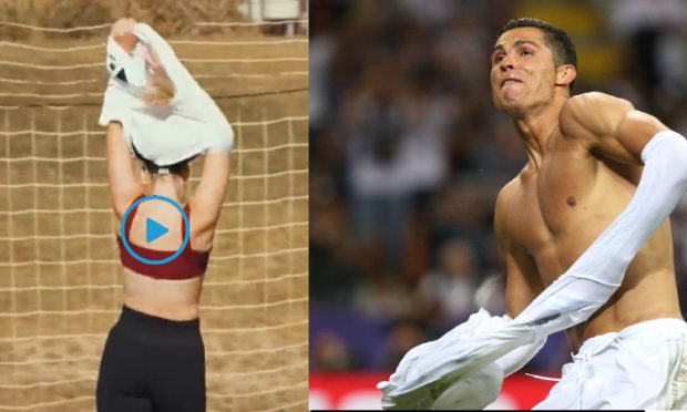 critio ronaldo signature step