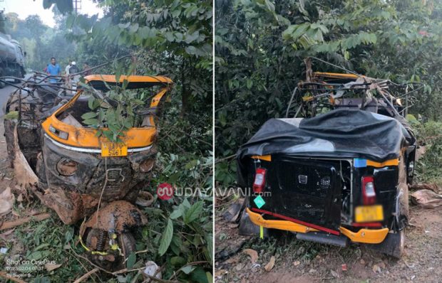 ಮುಂಡಾಜೆ ಕಾಪು ಚಡಾವಿನಲ್ಲಿ ನದಿಗೆ ಉರುಳಿದ ರಿಕ್ಷಾ: ಮಹಿಳೆ ಸ್ಥಳದಲ್ಲೇ ಸಾವು