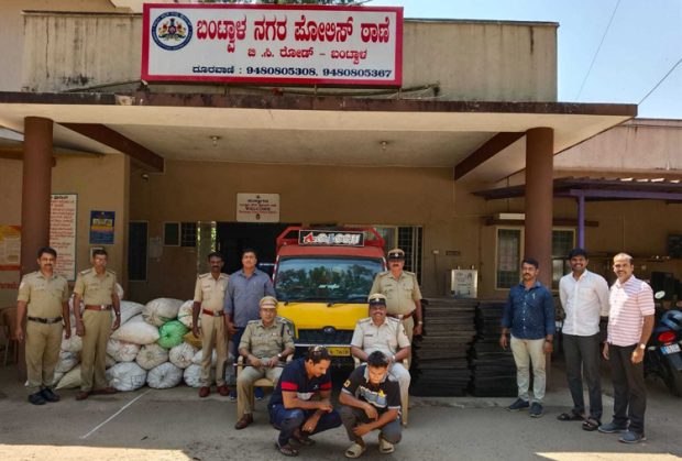 ಸೆಂಟ್ರಿಂಗ್‌ ಶೀಟ್‌-ಅಡಿಕೆ ಕಳವು ಪ್ರಕರಣ; ಸೊತ್ತುಗಳು ಸಹಿತ ಇಬ್ಬರ ಬಂಧನ