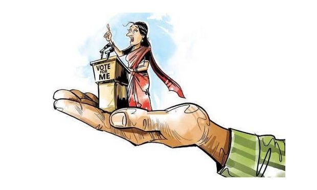 women mla cartoon