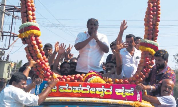 ತಿ.ನರಸೀಪುರ ಅಭಿವೃದ್ಧಿಗೆ ಮತ್ತೂಮ್ಮೆ ಬೆಂಬಲಿಸಿ