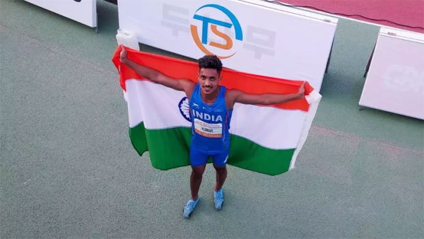 Asian U-20 Athletics Championship: ಸುನೀಲ್‌ ಸ್ವರ್ಣ ಸಾಧನೆ