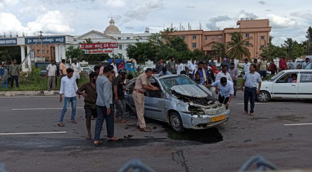 ಬೆಂಗಳೂರು-ಮೈಸೂರು ಹೆದ್ದಾರಿಯಲ್ಲಿ ಮತ್ತೊಂದು ಅಪಘಾತ: ಒಬ್ಬ ಸಾವು