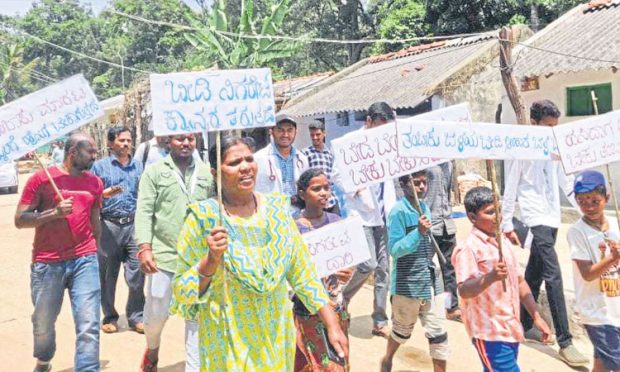 ತಂಬಾಕು ವಿರುದ್ಧ ಆದಿವಾಸಿ ಮಕ್ಕಳ ಜಾಗೃತಿ ಕೂಗು