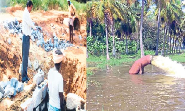 ನೀರಾವರಿ ಯೋಜನೆ ಪೂರ್ಣಗೊಳಿಸಿದ ವೆಂಕಟೇಗೌಡ