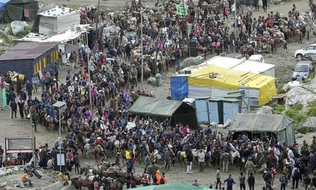 Amarnath Yatra ಭಾರೀ ಮಳೆ, ಭೂಕುಸಿತ, ಸತತ 3ನೇ ದಿನವೂ ಅಮರನಾಥ ಯಾತ್ರೆ ಸ್ಥಗಿತ