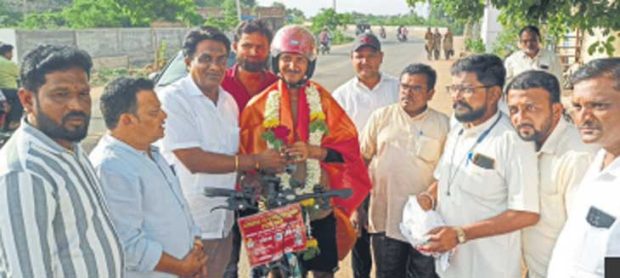 ಜಮಖಂಡಿ: ಅಯೋಧ್ಯೆ-ಕನ್ಯಾಕುಮಾರಿವರೆಗೆ ಸೈಕಲ್‌ ಯಾತ್ರೆ