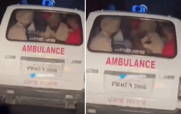 ambulanceVideo… ಕೇಂದ್ರ ಕಾರಾಗೃಹದ ಆಂಬ್ಯುಲೆನ್ಸ್‌ನಲ್ಲೇ ಖೈದಿಯೊಂದಿಗೆ ಮದ್ಯ ಸೇವಿಸಿದ ಪೊಲೀಸರು