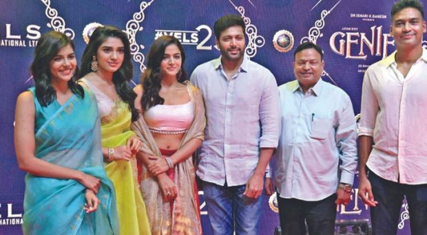 Jayam ravi’s new movie Genie