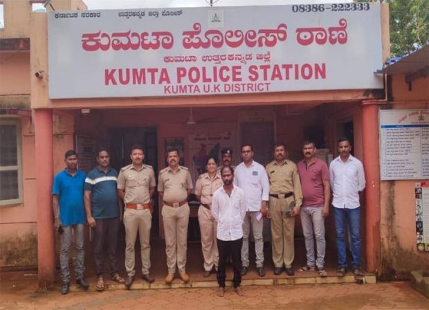 Kumta ಹಲ್ಲೆ ಮಾಡಿ ಪರಾರಿಯಾಗಿದ್ದ ಆರೋಪಿಯನ್ನು ಬಂಧಿಸುವಲ್ಲಿ ಪೊಲೀಸರು ಯಶಸ್ವಿ