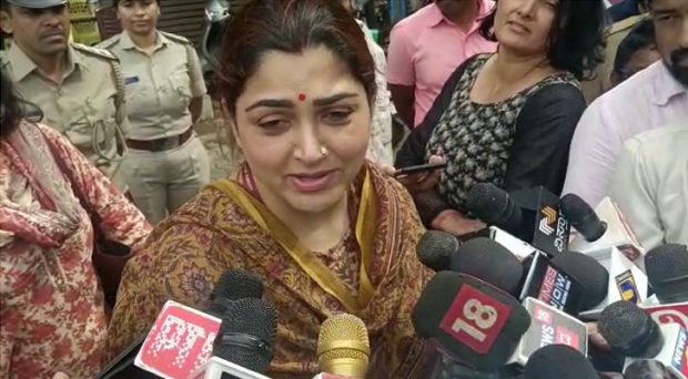 Be patient till the truth comes out says Khushbu Sundar after visiting to udupi college