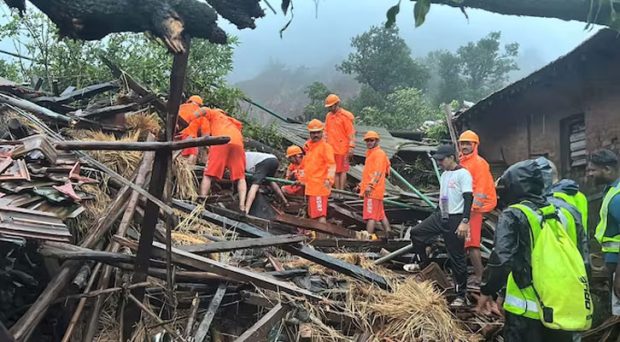 Raigad landslide;  Rescue operations called off