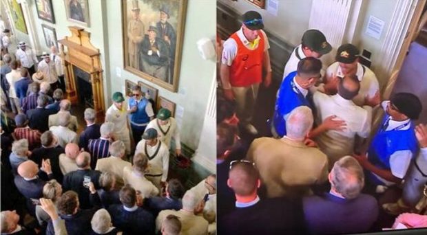 Warner-Khwaja tussle in the long room at the historic Lord’s ground