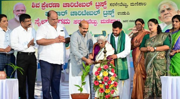 ಸಮೃದ್ಧ ಪರಿಸರದಿಂದ ದೇಶ ಸುಭಿಕ್ಷ: ಮಣಿಪಾಲದ ‘ಸಸ್ಯೋತ್ಸವ’ದಲ್ಲಿ ಸಾಲುಮರದ ತಿಮ್ಮಕ್ಕ