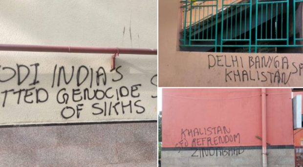 Delhi Metro stations defaced with ‘Khalistan Zindabad’ graffiti