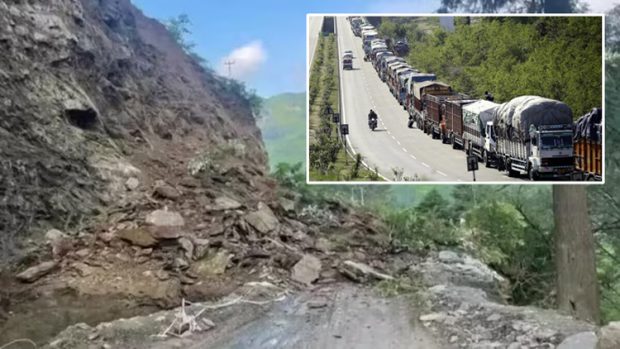 Landslide: ಭಾರಿ ಮಳೆಗೆ ಭೂಕುಸಿತ… ಹೆದ್ದಾರಿಯಲ್ಲಿ ಸಿಲುಕಿದ 500ಕ್ಕೂ ಹೆಚ್ಚು ಟ್ರಕ್‌ಗಳು