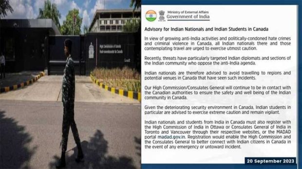 Canada: ಕೆನಡಾದಲ್ಲಿರುವ ಭಾರತೀಯ ಪ್ರಜೆಗಳು, ವಿದ್ಯಾರ್ಥಿಗಳಿಗೆ ಭಾರತದ Advisory ಜಾರಿ