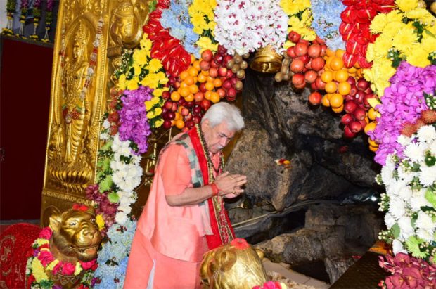 Vaishno Devi “ಲೈವ್‌ ದರ್ಶನ’ಕ್ಕೆ ಚಾಲನೆ ನೀಡಿದ ಲೆಫ್ಟಿನೆಂಟ್‌ ಗವರ್ನರ್‌ ಮನೋಜ್‌ ಸಿನ್ಹಾ