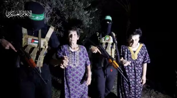 Hamas Releases Two Elderly Israeli Women Hostages