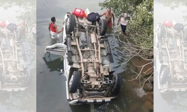 Video: ವಾಹನ ಚಾಲನೆ ವೇಳೆ ಸೆಲ್ಫಿ; ಸೇತುವೆಯಿಂದ ಕೆಳಗೆ ಬಿದ್ದು ಒಂದೇ ಕುಟುಂಬದ 5 ಮಂದಿ ಸಾವು