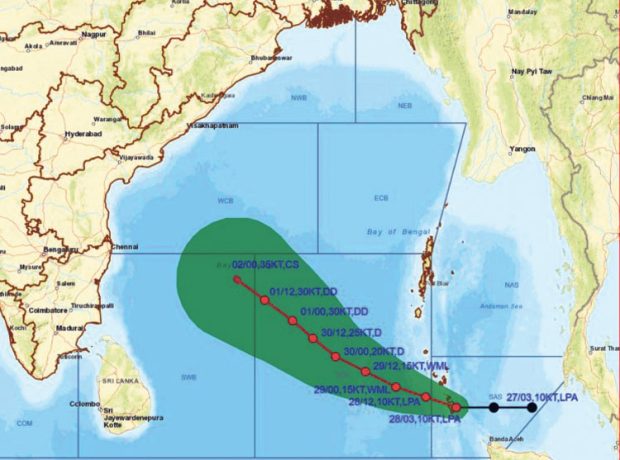 Mangaluru ಬಂಗಾಲ ಕೊಲ್ಲಿ: ವಾಯುಭಾರ ಕುಸಿತ