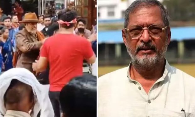 Viral Video: ಸೆಲ್ಫಿಗಾಗಿ ಬಂದಾತನ ತಲೆಗೆ ಹೊಡೆದ ನಾನಾ ಪಾಟೇಕರ್.!