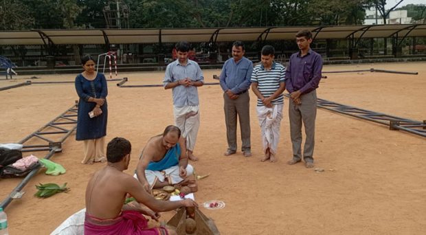 Bengaluru: ಗೀತೋತ್ಸವ ಕಾರ್ಯಕ್ರಮಕ್ಕೆ ಭೂಮಿಪೂಜೆ