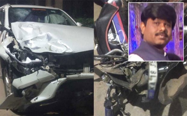 Road Mishap; ಬೈಕ್‌ಗೆ ಕಾರು ಢಿಕ್ಕಿ: ಕೆಐಒಸಿಎಲ್‌ ಉದ್ಯೋಗಿ ಸಾವು