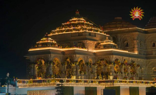 Ayodhya ಶ್ರೀರಾಮ ದೇವರ ಪ್ರಾಣ ಪ್ರತಿಷ್ಠೆ; 1,200ಕ್ಕೂ ಅಧಿಕ ದೇಗುಲಗಳಲ್ಲಿ ನೇರಪ್ರಸಾರ