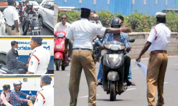 Traffic rules: ಸಂಚಾರ ನಿಯಮ ಉಲ್ಲಂಘನೆ: 9.84 ಲಕ್ಷ ದಂಡ ವಸೂಲಿ