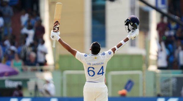 Yashaswi Jaiswal scored his maiden double century