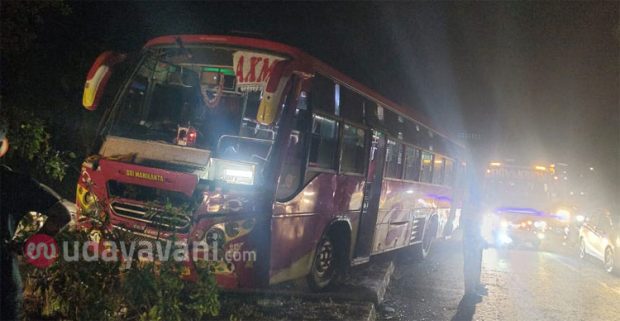 Road Mishap ಕಟಪಾಡಿ: ಖಾಸಗಿ ಬಸ್ ಡಿಕ್ಕಿ; ಪಾದಚಾರಿಗೆ ಗಂಭೀರ ಗಾಯ