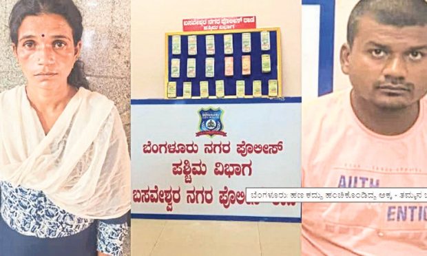 Theft: ಡಯಾಗ್ನಸ್ಟಿಕ್‌ ಸೆಂಟರ್‌ನಲ್ಲಿ ಕಳವು: ಅಕ್ಕ, ತಮ್ಮ ಬಂಧನ